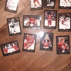 Detroit Red Wings Collection Of Cards