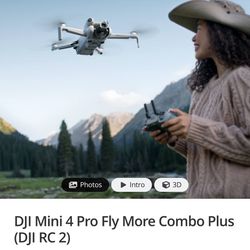 DJI Mini Pro 4 Fly More Bundle 