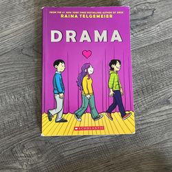 Drama Graphic Novel By Raina Telgemeier 