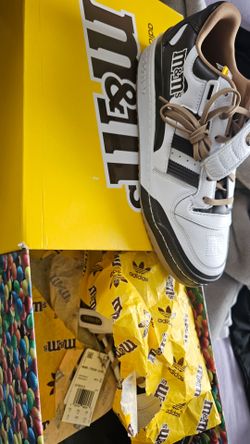 Adidas m&m shoes x Forum 84 low, 10.5