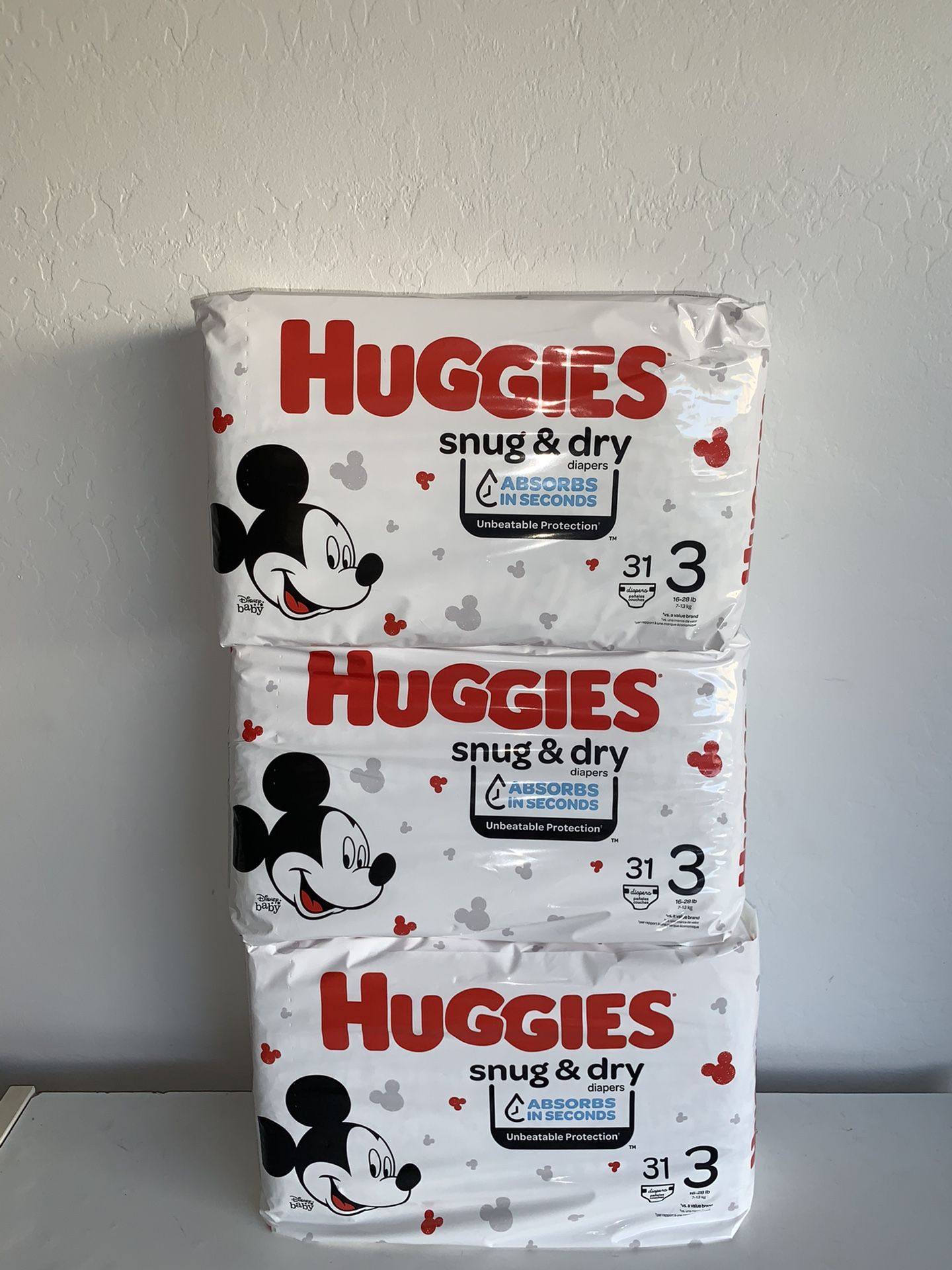 Huggies size 3