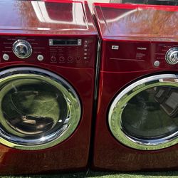 Red/electric/front Door (read description )