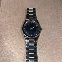 MICHAEL KORS Channing Silver + Blue Women’s Watch MK6113