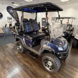 New Lifted Lithium Golf Cart