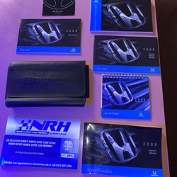 Owners Manual Accord 2009