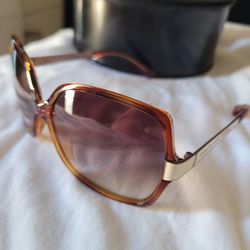 MARC BY MARC JACOBS Havana Brown Square Sunglasses MMJ 122/S N1Q