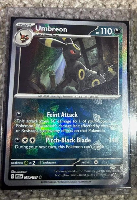 Pokemon: Umbreon (MASTER BALL) 059/131 Sv