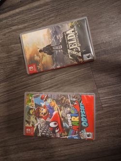 Breath of the wild and mario oddysy