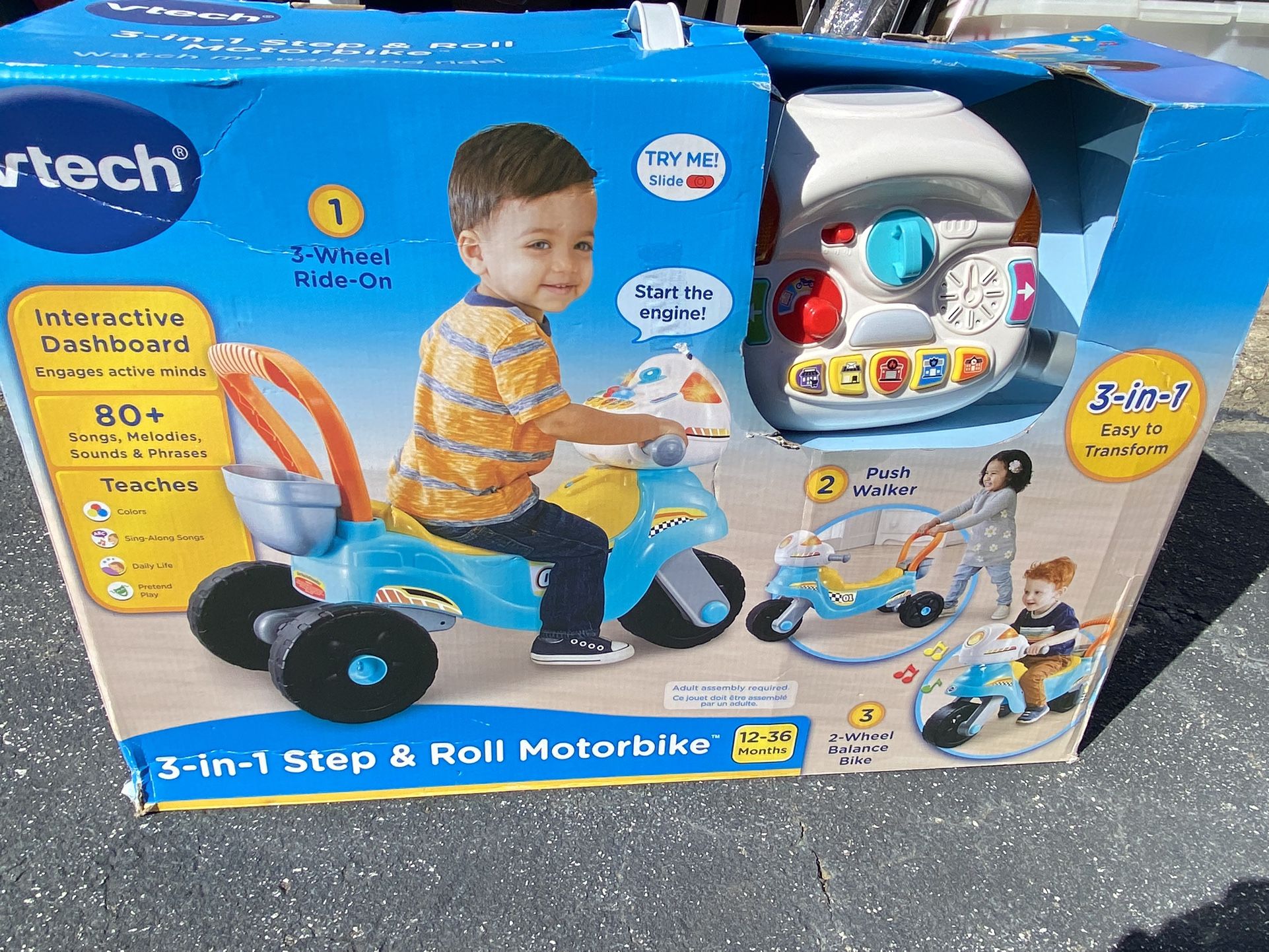 VTech 3 In 1 Bike