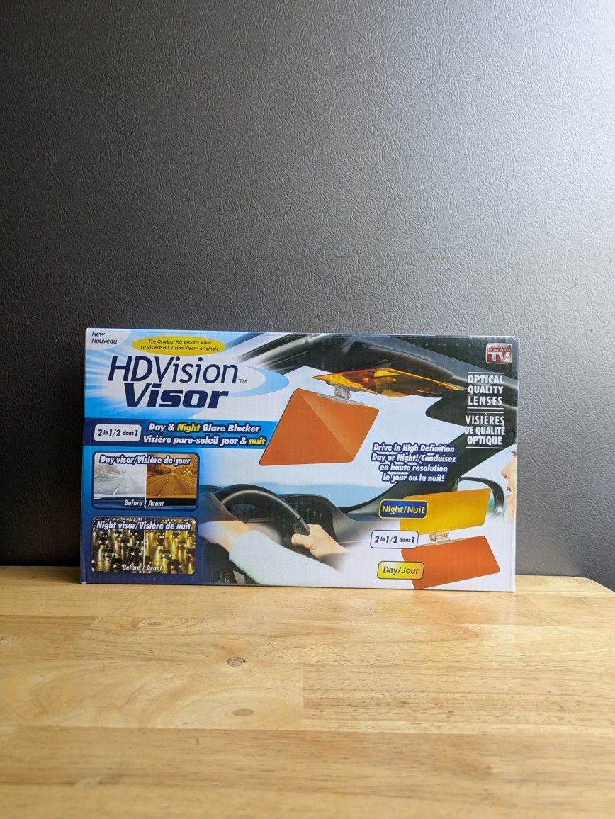 As Seem on TV. HD Vision Visor 2 in 1