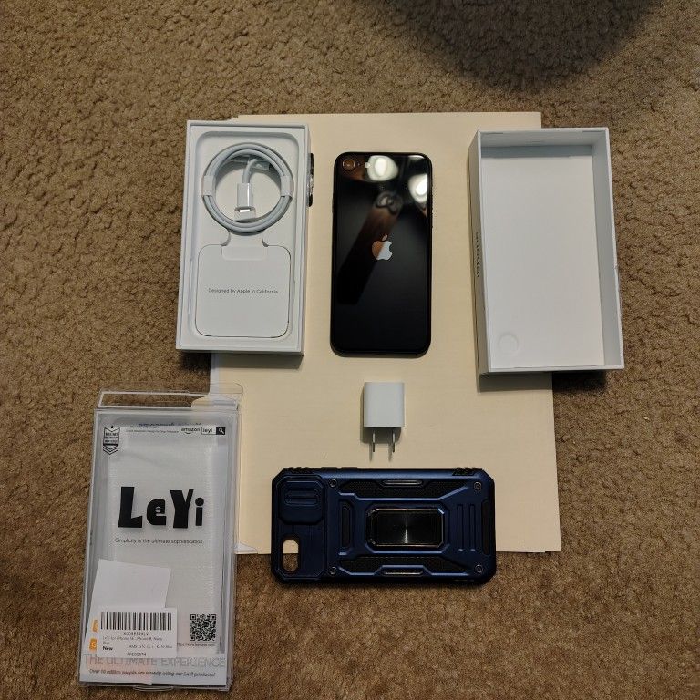 iPhone SE 3rd Gen network unlocked T-MOBILE VERIZON AT&T 98% battery health 5G FAST LIKE NEW