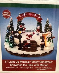 Musical Snowmen Ice Rink