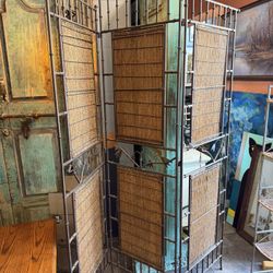 Bamboo Style Solid Metal Rope, Beautiful Room Divider