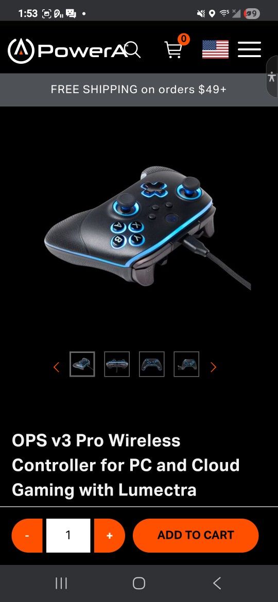 OPS v3 Pro Wireless Controller for PC And Cloud Gaming
