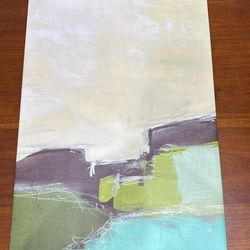 Abstract Green Wall Art