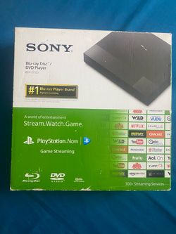 Sony Blue Ray player