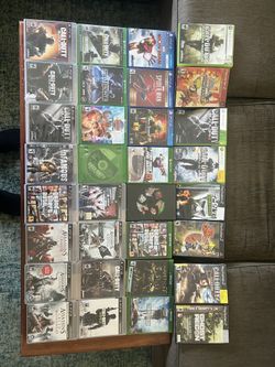 Lot Of Xbox 1, Xbox 360, Ps4, PS3 and Ps2 Games 