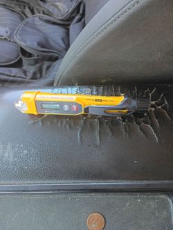 Klein Voltage tester and thermometer
