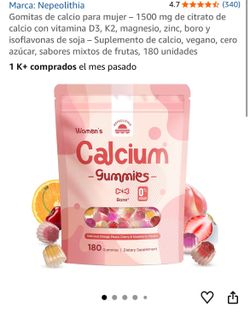 Calcium gummies for women 🔝