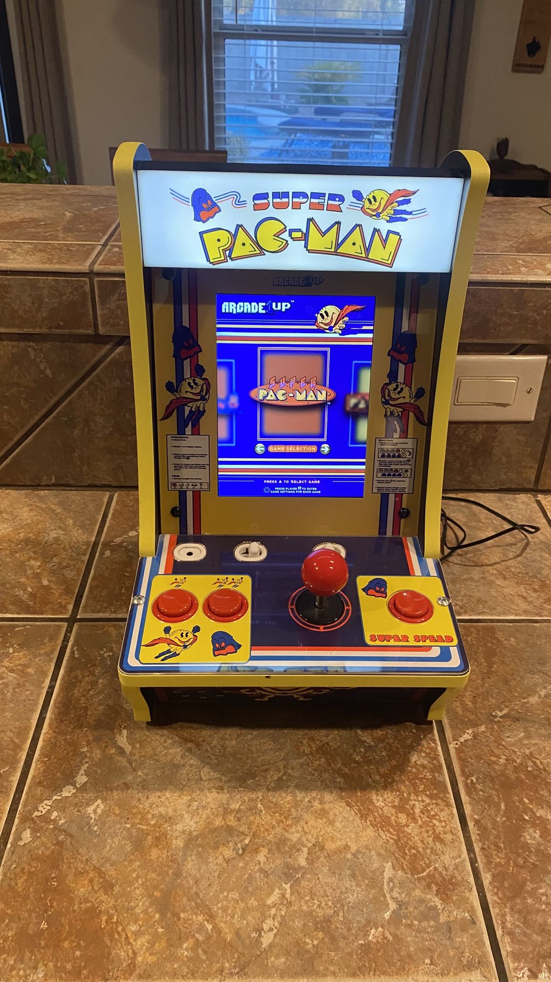 Super Pac-Man Arcade Machine