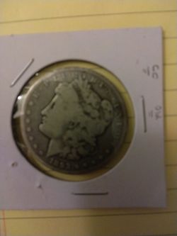 1893 cc Morgan & 3 other coins