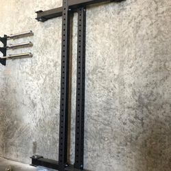 Squat Rack Folding And Wall Mountable
