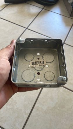 Steel City Metal Electrical Junction Box