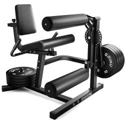 Leg Extension and Curl Machine, 4 in 1 Lower Body Workout Machine, Adjustable Leg Curl Machine $160