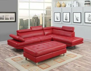 New Ibiza sectional sofa and ottoman set on sale only $699. FREE SAME DAY DELIVERY. NO CREDIT CHECK FINANCING