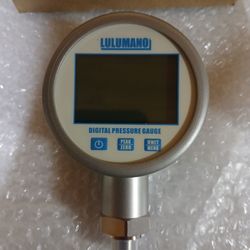 LULUMANO Digital Pressure Gauge -15~15PSI 1/4" NPT