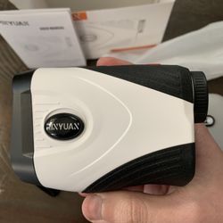 Rechargeable Golf Rangefinder w/ Slope, 1200 Yards Laser Range Finder Golfing, 7X Magnification