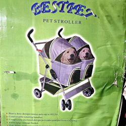 New In Box XL Double Dog Stroller