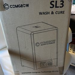 NIB Wash And Cure Station For 3D Resin Printing 
