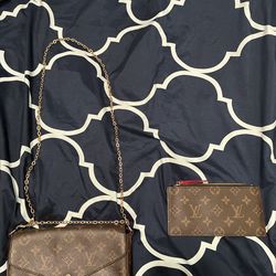Louis Vittion Purse With Wallet