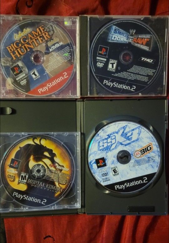 Playstation 2 / 4 GAMES Set Mk