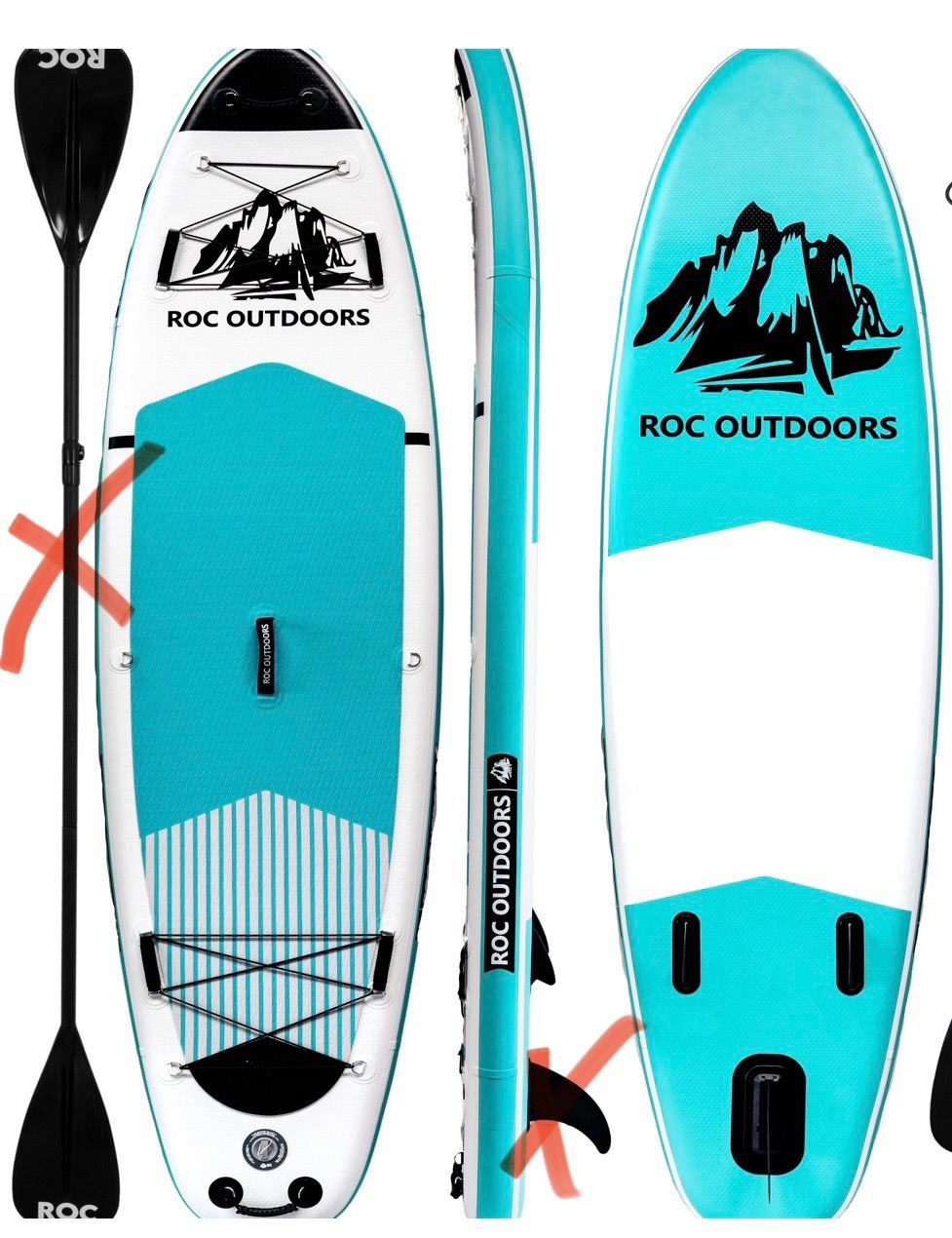 ROC Outdoors Paddle Board New
