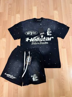 Hellstar Shirt and Shorts Set Size medium Brand New