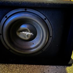 10” Skar Audio Sub & 800w RMS Amplifier 