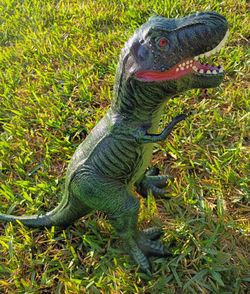 Large Green Tyrannosaurus Rex Dinosaur Figure Toy 