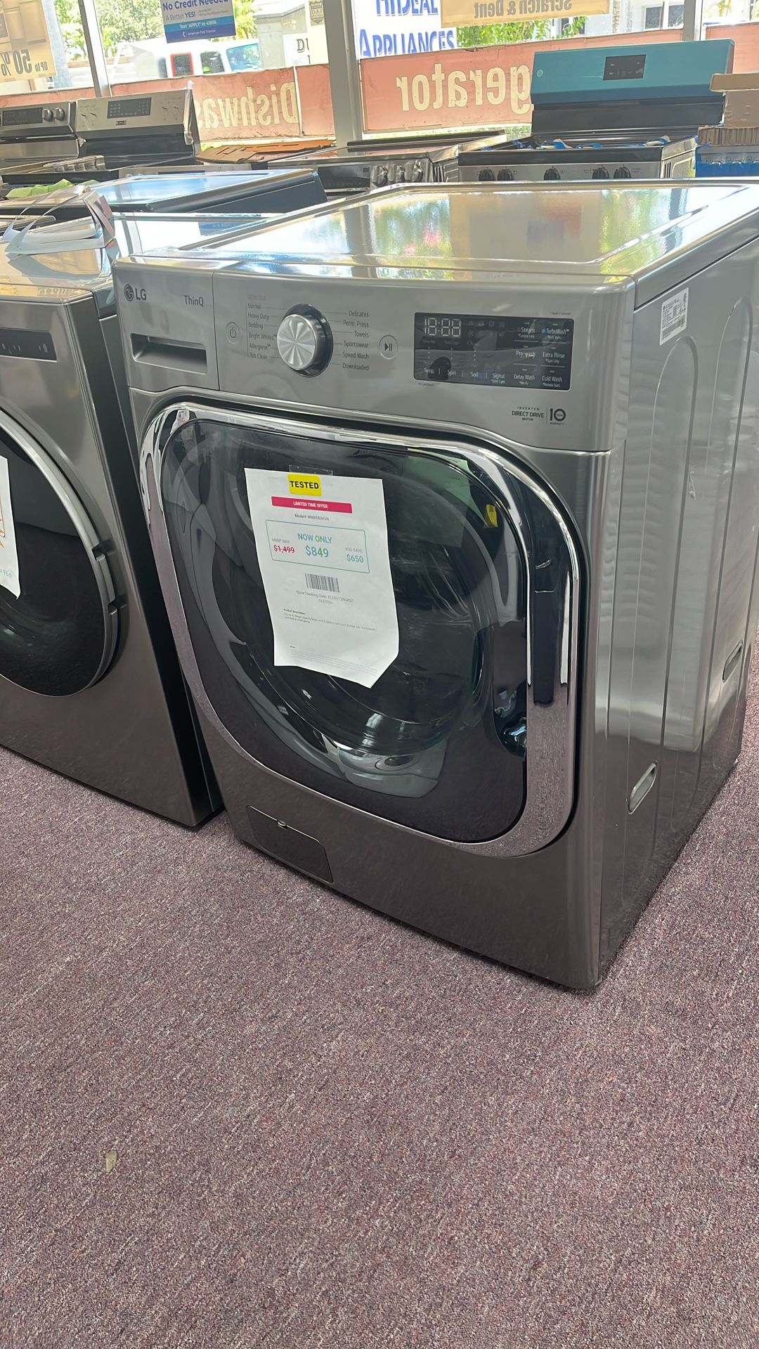 Washer Extra Large Capacity Lavadora New