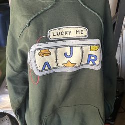 AJR lucky me hoodie size large as is condition