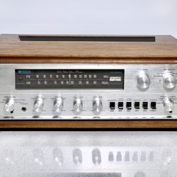 Pioneer SX-1000TD Stereo Receiver w/ Walnut Cabinet (1971)