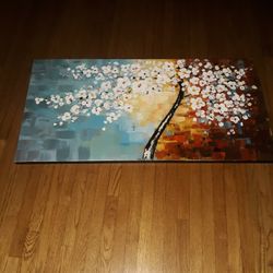 Floral Canvas Art Decor (Large)
