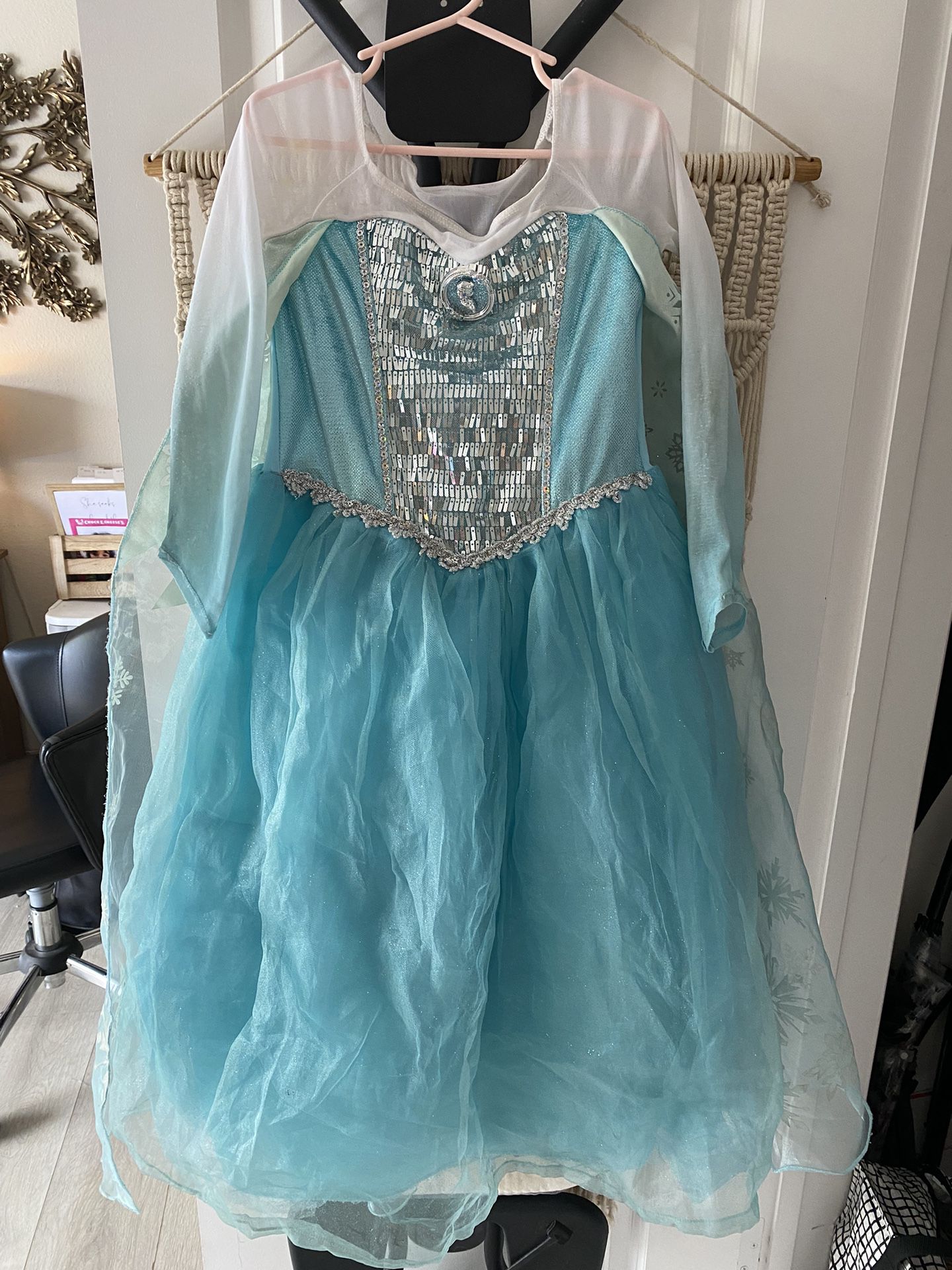 Frozen Elsa Princess Dress Size 5/6