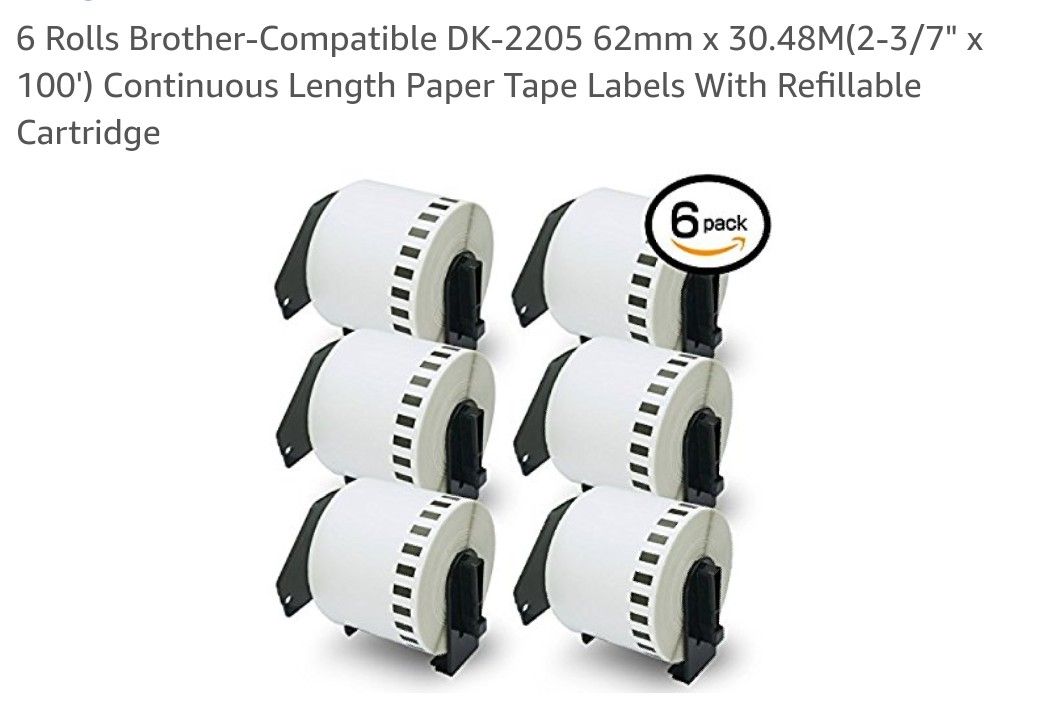 New betckey labels 62mm×100mm $15