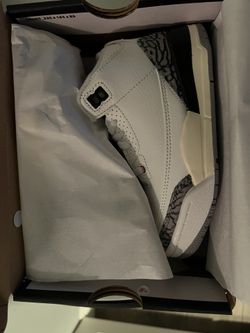 Jordan 3 OG Retro White Cement Little Kid