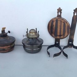 Kerosene Lamp Bases and Reflector Stands