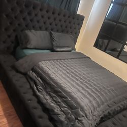 Queen Size Platform Bed 
