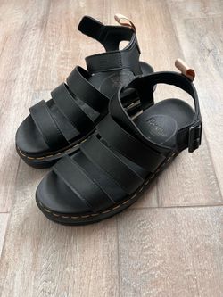 womens dr martens platform sandal