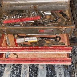 Tool Box With Some Tools